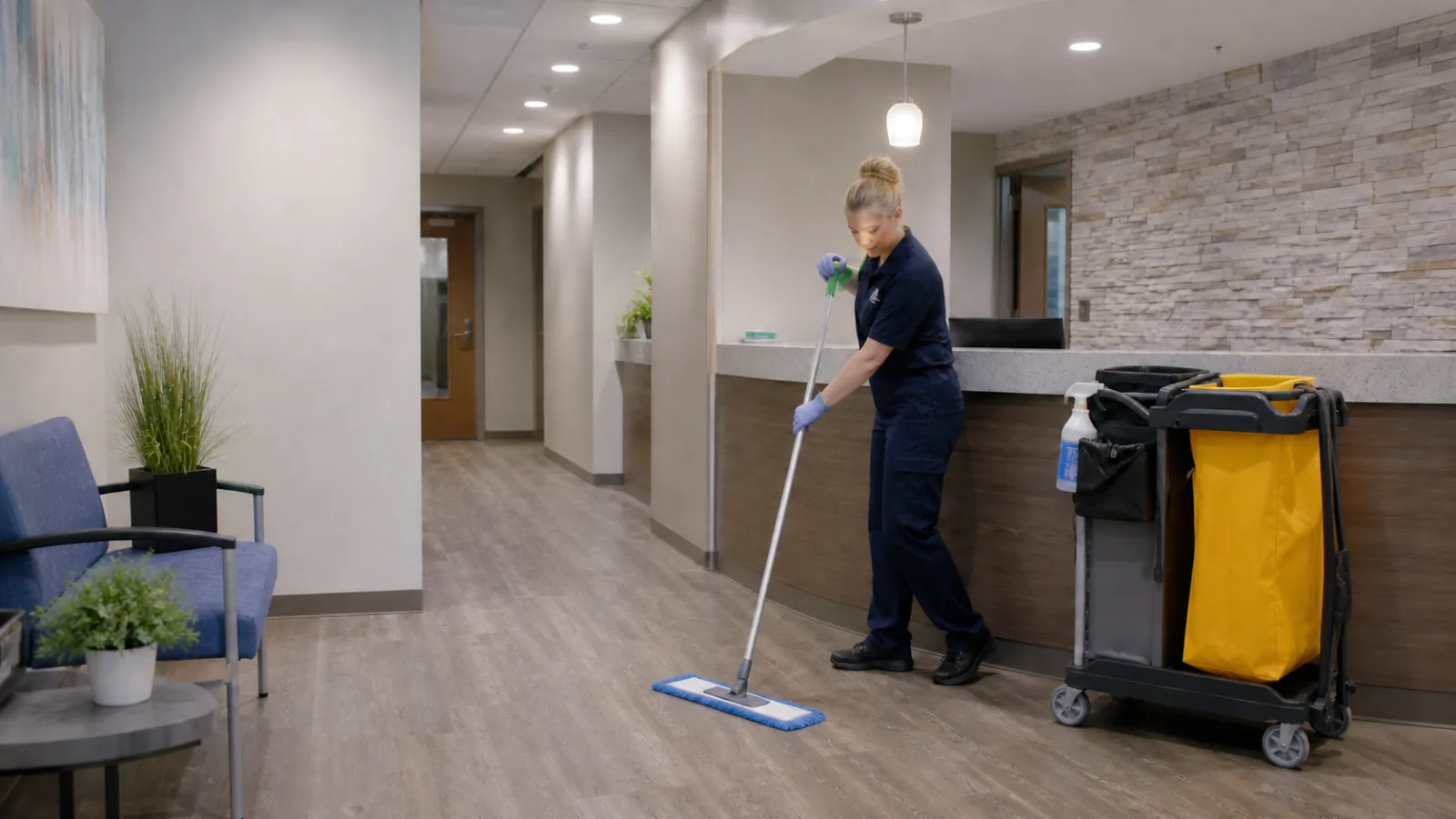 A Walkthrough Helps Separate Clinical and Janitorial Requirements